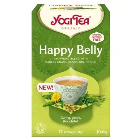 Ceai Eco Happy Belly, 17pl, YogiTea — preț și oferte
