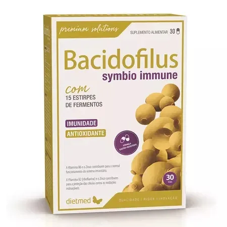 Bacidofilus Symbio Immune, 30 capsule, Dietmed — preț și oferte