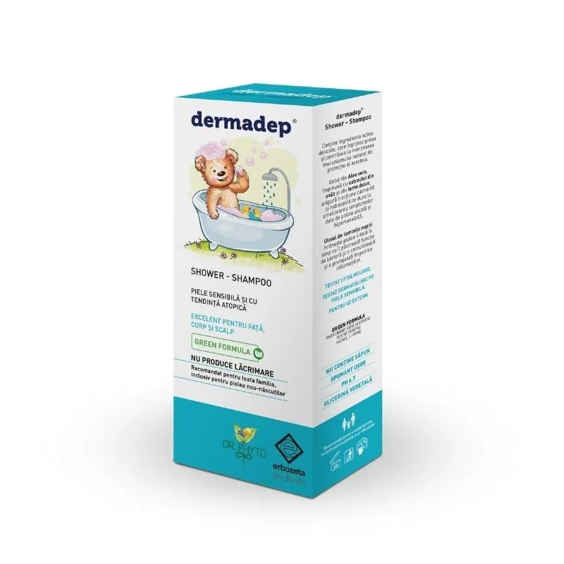 DR. PHYTO Dermadep sampon & gel dus, 250 ml — preț și oferte