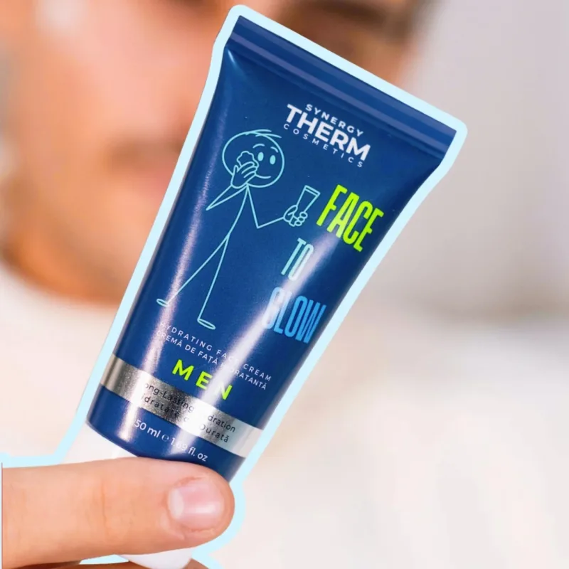 Crema de fata hidratanta Men Face to Glow, 50ml, Synergy Therm — preț și oferte