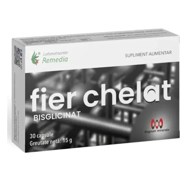 Fier chelat, 30cps, Remedia Laboratoarele Remedia — preț și oferte
