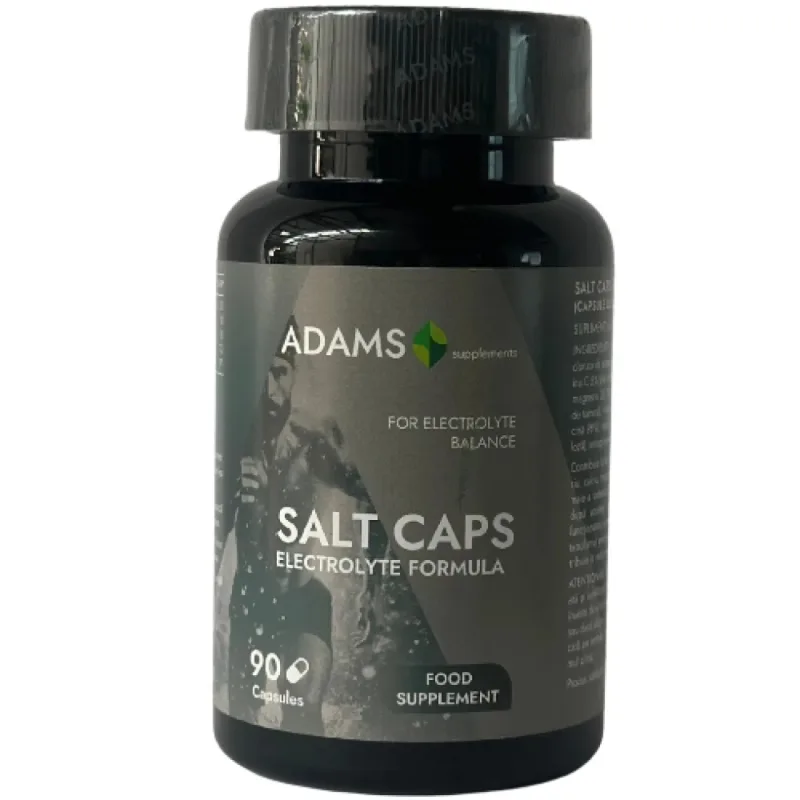 Salt Caps Electrolyte, 90 capsule, Adams — preț și oferte