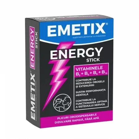 Emetix Energy Stick, 10 plicuri, Fiterman FITERMAN PHARMA S.R.L. - ROMANIA — preț și oferte