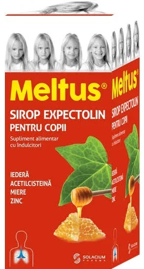 Sirop Expectolin pentru copii Meltus, 100 ml, Solacium Pharma — preț și oferte