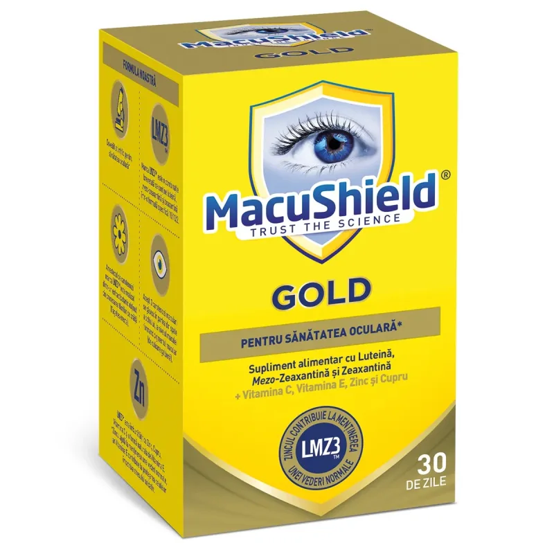 MacuShield GOLD, 90 capsule, MacuVision — preț și oferte
