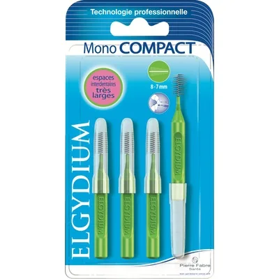 Periuta interdentara MonoCompact Verde, Elgydium PIERRE FABRE ORAL CARE — preț și oferte