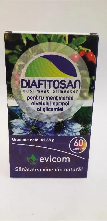 Diafitosan, 60 capsule, Evicom — preț și oferte