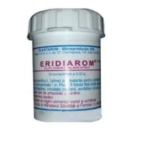 Eridiarom, 50 comprimate, Plantarom Microproductie PLANTAROM MICROPROD CLUJ — preț și oferte