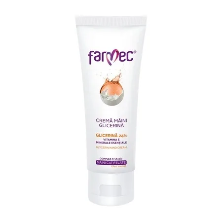 Crema maini cu Glicerina si vitamina E, 40 ml, Farmec 540 — preț și oferte