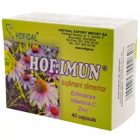 Hofimun, 40 capsule, Hofigal HOFIGAL ROMANIA — preț și oferte