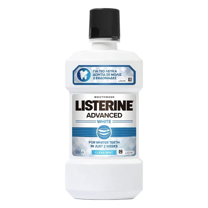 Apa de gura Advanced White, 500ml, Listerine — preț și oferte