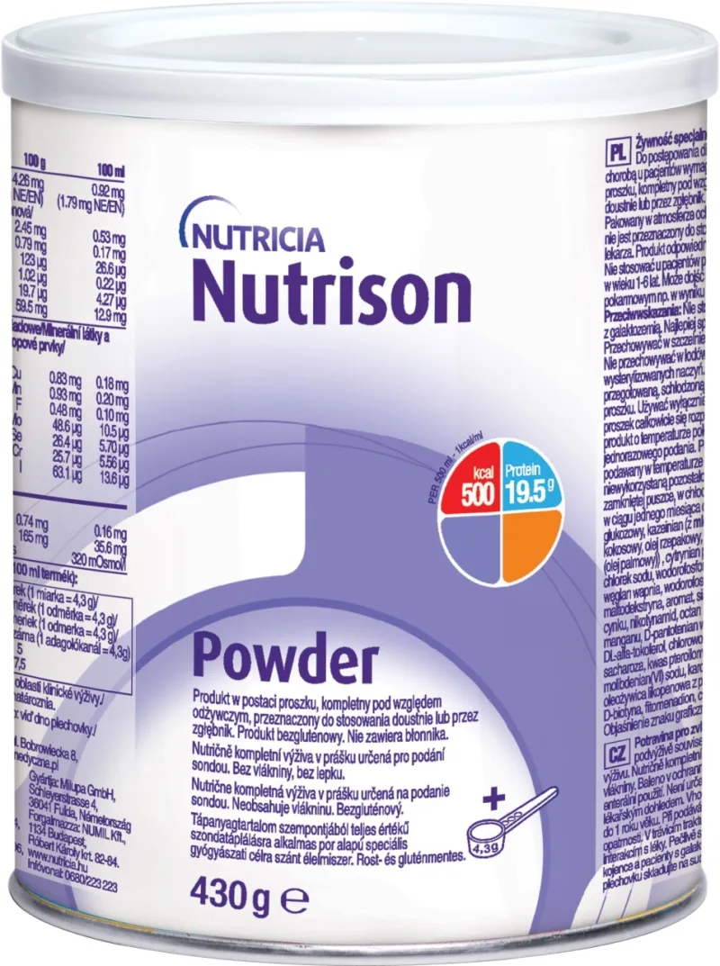 Nutrison Pudra, 430g, Nutricia NUTRICIA OLANDA — preț și oferte