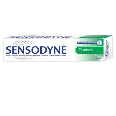 Pasta de dinti Fluoride, 100ml, Sensodyne GLAXOSMITHKLINE — preț și oferte