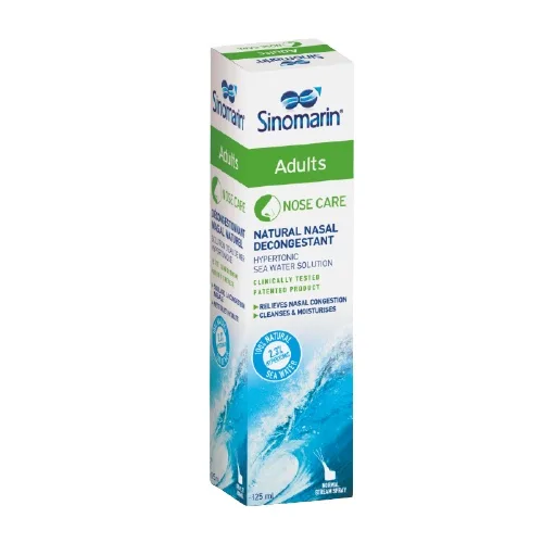 Spray nazal decongestionant pentru adulti Sinomarin Adults, 125 ml, Rontis P.N. GEROLYMATOS SA - GRECIA — preț și oferte