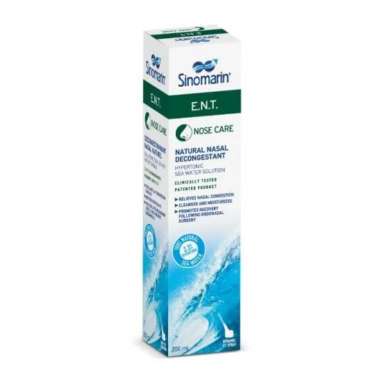 Spray nazal decongestionant hipertonic Sinomarin ENT, 200 ml, Rontis P.N. GEROLYMATOS SA - GRECIA — preț și oferte