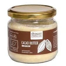 Unt de cacao raw bio, 100g, Dragon Superfoods
