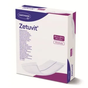 Zetuvit comprese sterile 20 x 20cm x 15buc, Hartmann