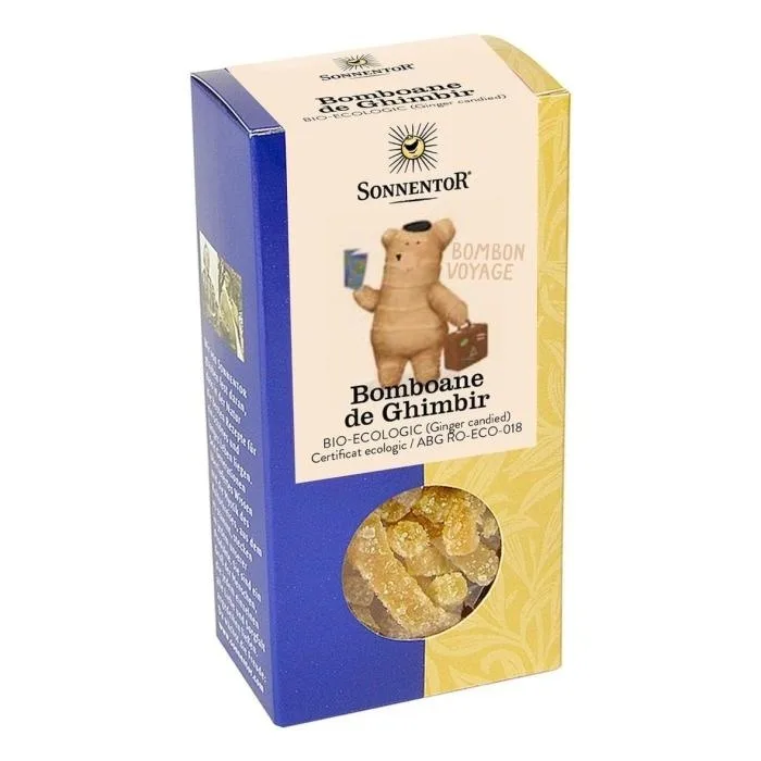 Ghimbir Picant, dropsuri, 75g, Sonnentor — preț și oferte