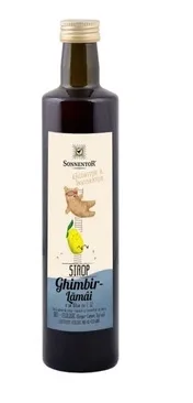 Sirop Eco Ghimbir si Lamaie fara zahar Eco x 500ml (Sonnentor) — preț și oferte