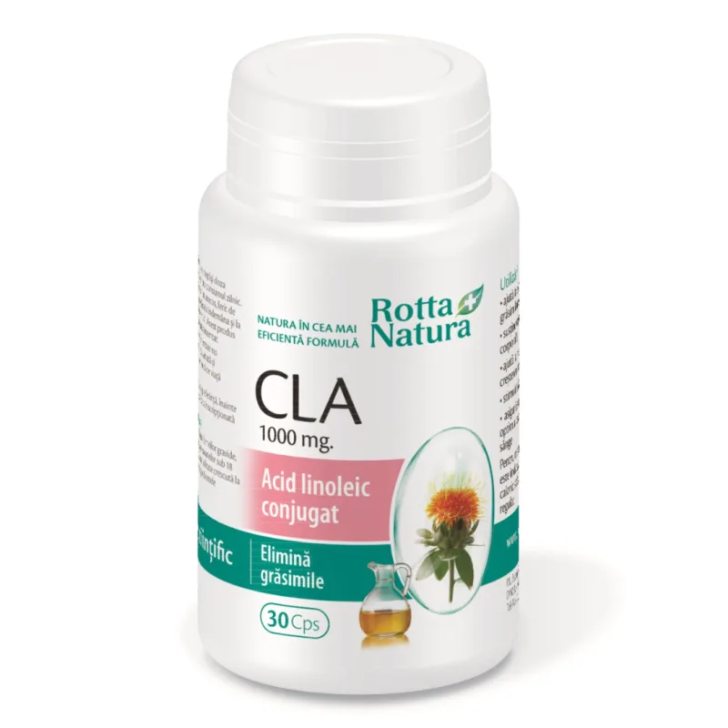 CLA, 1000 mg, 30 capsule, Rotta Natura — preț și oferte