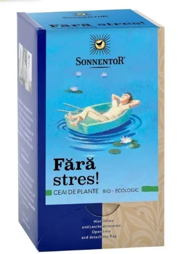 Ceai Fara Stres Eco x 18dz (Sonnentor) — preț și oferte