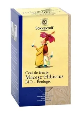 Ceai Fructe Macese&Hibiscus Eco x 18dz (Sonnentor) — preț și oferte