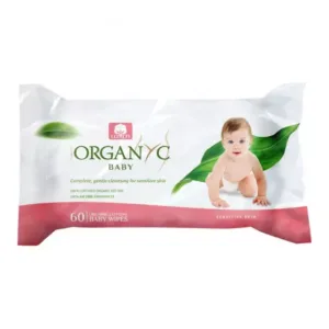 Servetele umede pentru copii Baby, 60 bucati, Organyc