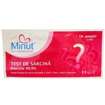 Test de sarcina tip banda clasic 2.5mm, 1 bucata, Minut — preț și oferte