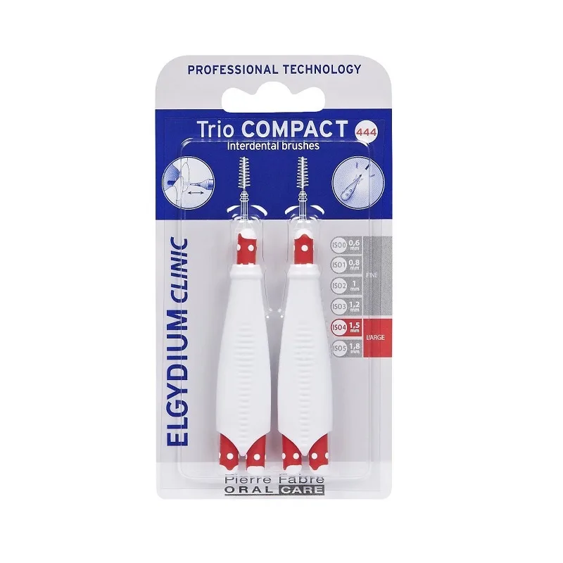 Perie Interdentara Triocompact Large, Elgydium PIERRE FABRE ORAL CARE — preț și oferte