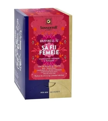 Ceai Sa fii femeie x 18dz (Sonnentor) — preț și oferte