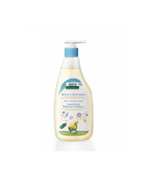 Detergent pentru biberoane si vesela fara parfum, 500 ml, Aleva Naturals