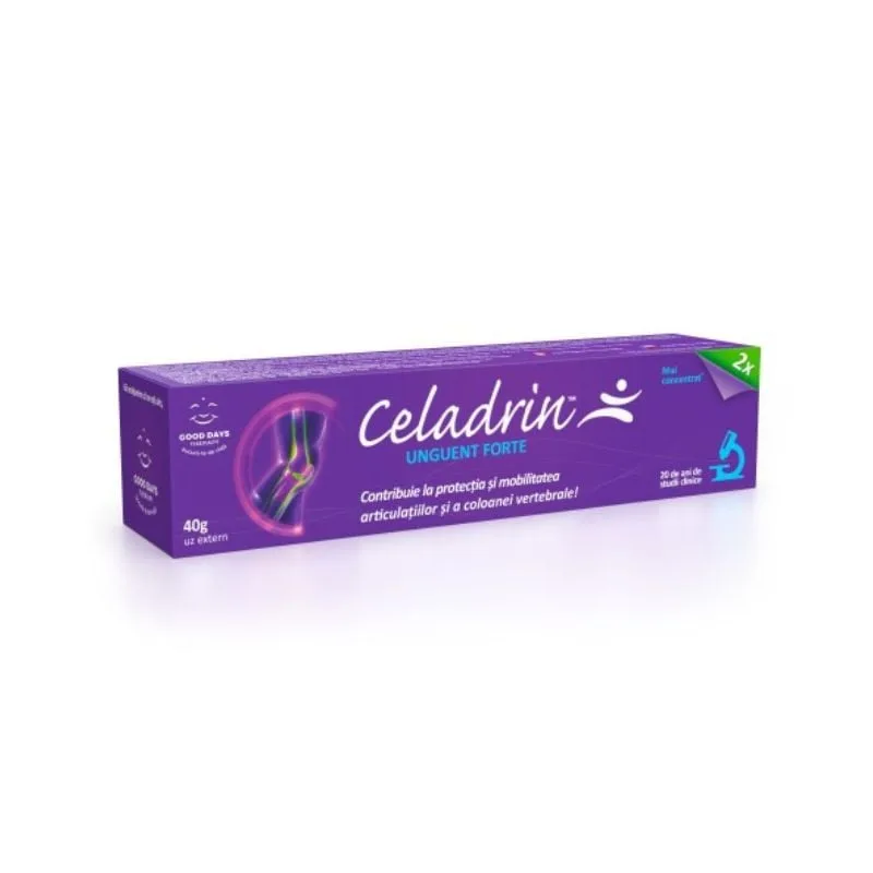 Celadrin Unguent Forte, 40 g, Good Days Therapy — preț și oferte