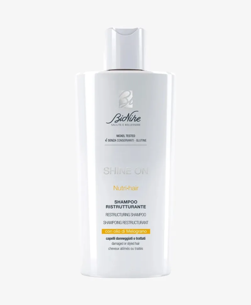 Sampon restructurant pentru par vopsit Shine On Nutri Hair, 200ml, BioNike — preț și oferte