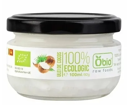 Ulei de cocos, soluție uleioasă, 100ml, OBio — preț și oferte