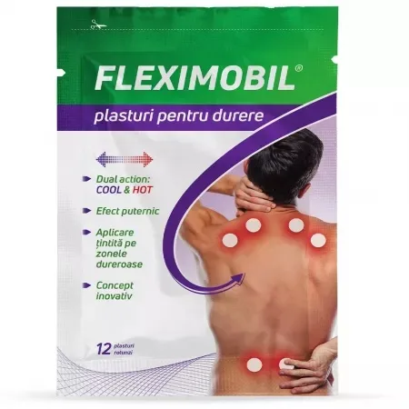 Fleximobil, 12plasturi (Fiterman) FITERMAN PHARMA S.R.L. - ROMANIA — preț și oferte