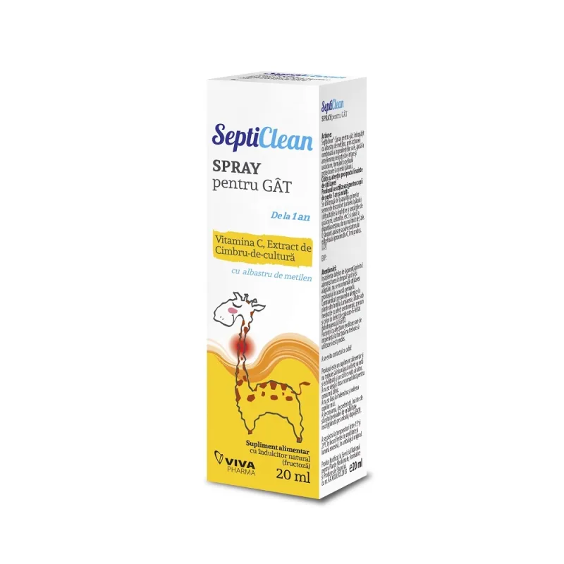 SeptiClean Spray gat x 20ml (Vitalia) VIVA PHARMA — preț și oferte