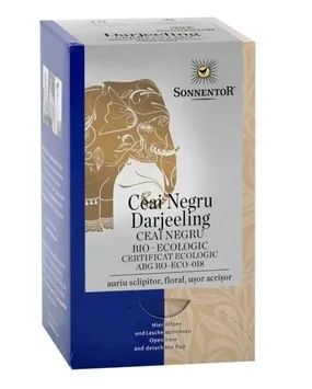 Ceai Negru Darjeeling Eco x 18 doze (Sonnentor) — preț și oferte