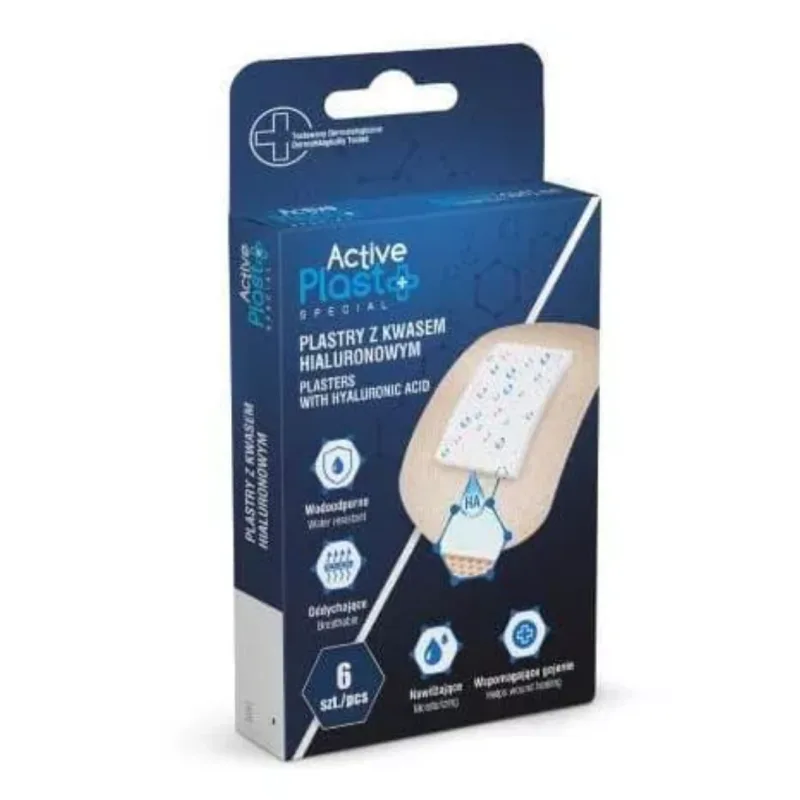 Plasturi cu acid hialuronic, 6 bucati, ActivePlast — preț și oferte