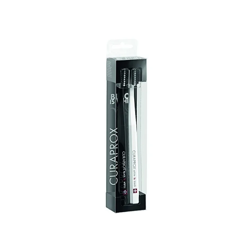 Set periute de dinti white/black CS 5460 , Curaprox — preț și oferte