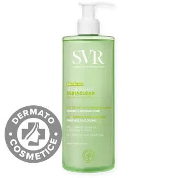 Gel spumant de curatare Sebiaclear, 400ml, SVR SVR LABORATORIES — preț și oferte