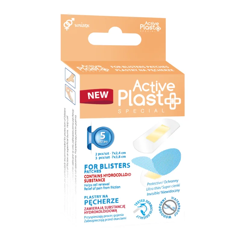 Plasturi pentru basici, 5 bucati, ActivePlast — preț și oferte