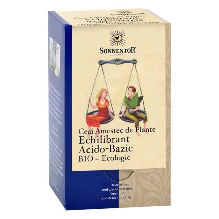 Ceai Am echilibrant acido-bazic ECO 50g (Sonnentor) — preț și oferte