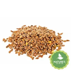Seminte crude de in, 300g, Nature's Sense