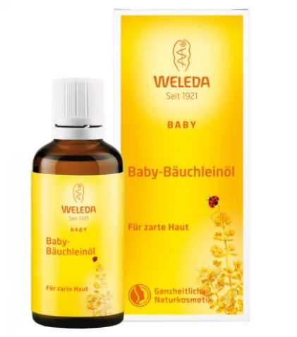 WELEDA Baby ulei burtica bebelusului 50ml — preț și oferte