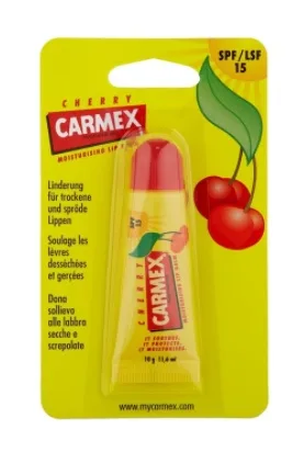 Carmex Balsam pentru buze cu aroma de cirese, Spf15, tub 10g — preț și oferte