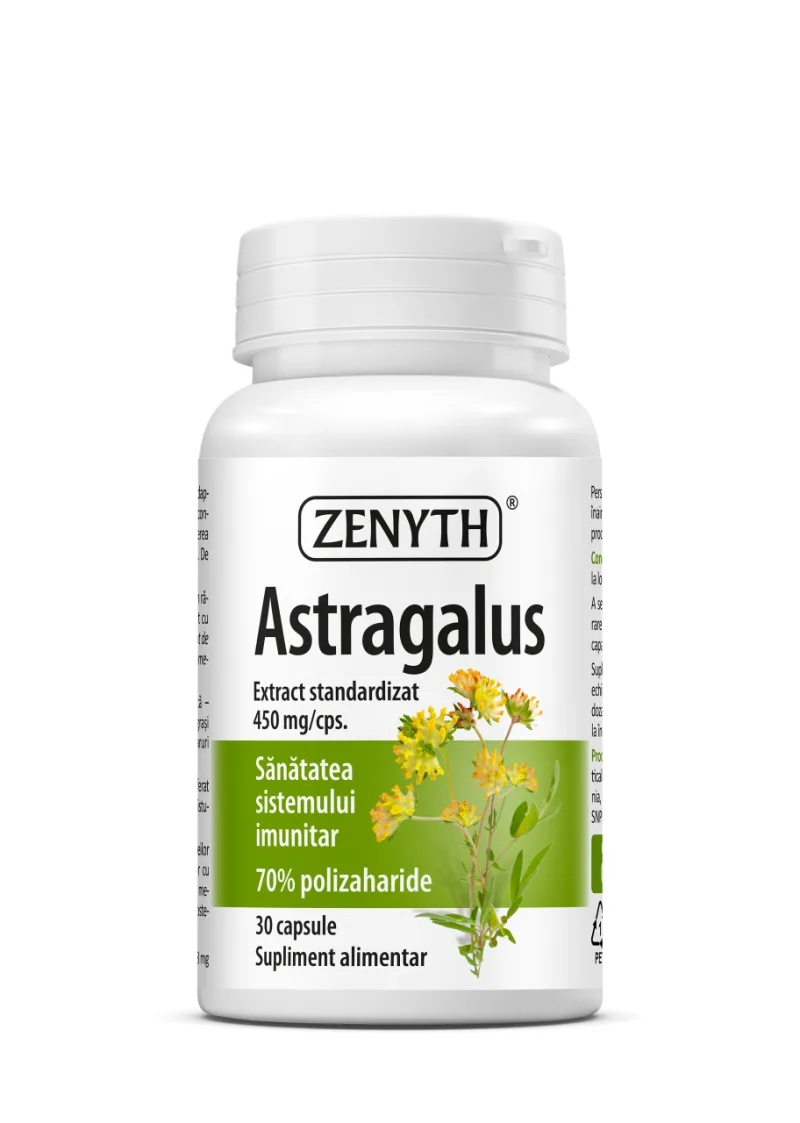 Astragalus, 450 mg, 30 capsule, Zenyth — preț și oferte