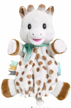 Vulli Marioneta girafa sophie din plus — preț și oferte