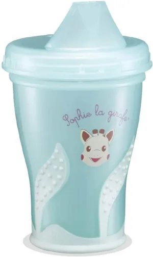 Pahar anti-curgere girafa Sophie 6L+, 200ml, Vulli
