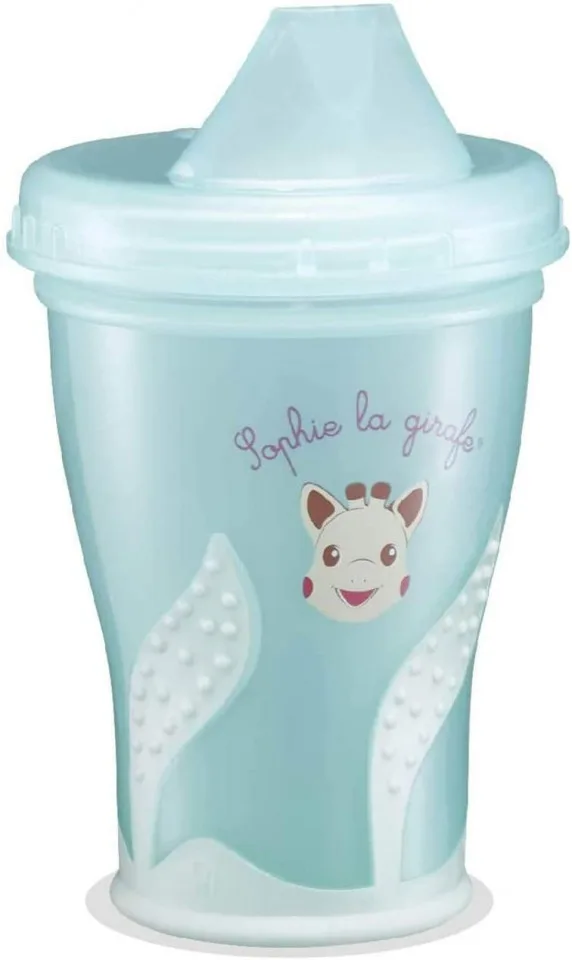 Pahar anti-curgere girafa Sophie 6L+, 200ml, Vulli — preț și oferte
