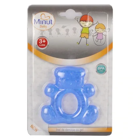 Inel dentitie urs, 3+luni, Minut Baby — preț și oferte